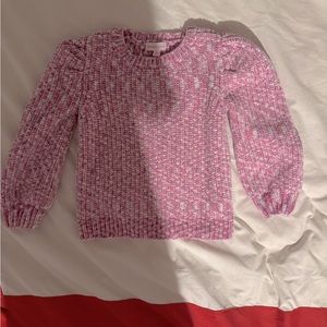 KIDS DESIGN HISTORY SOFT PUFF SLEEVE SWEATER